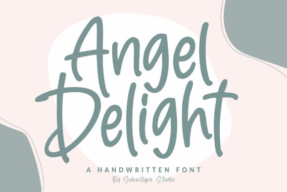 Angel Delight: A Handwritten Typeface for Editorial Elegance