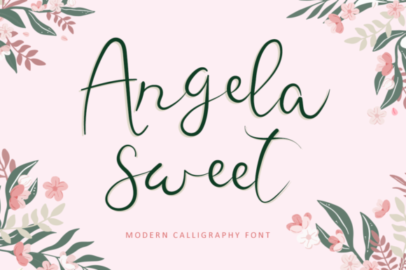 Angela Sweet Font: A Handwritten Typeface That Elevates Digital Design