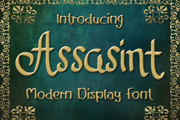 Assasint Font: A Handwritten Typeface for Digital Elegance