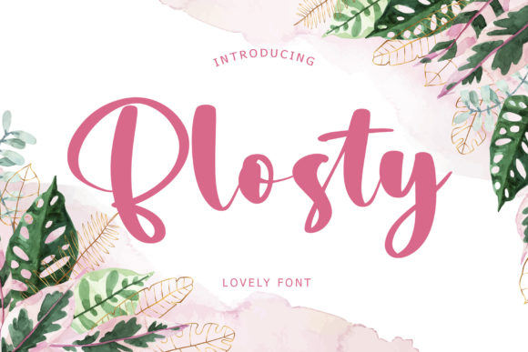 Blosty Font: A Script Amp Masterpiece for Memorable Branding