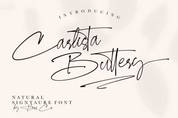Carlista Buttery Font: Elevate Your Brand with a Handwritten Touch