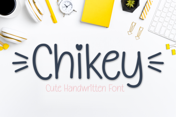 Chikey: A Handwritten Font for Editorial Elegance