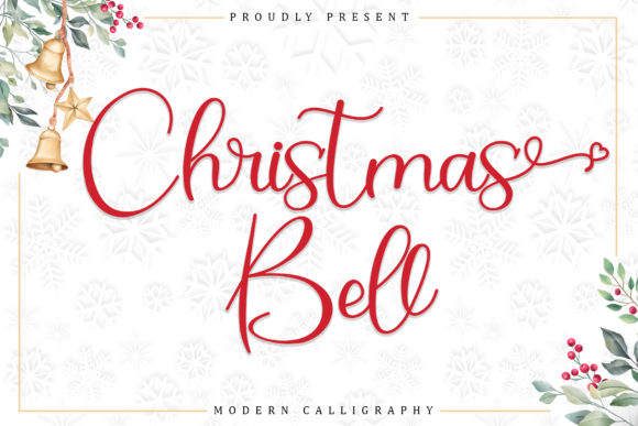 Christmas Bell Font: A Premium Typeface for Holiday Branding