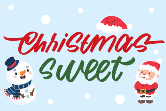 Christmas Sweet Font: A Joyful Typeface for Digital Design