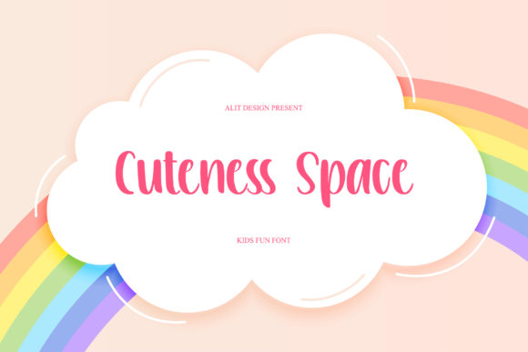Cuteness Space Font: A Joyful Handwritten Typeface for Branding