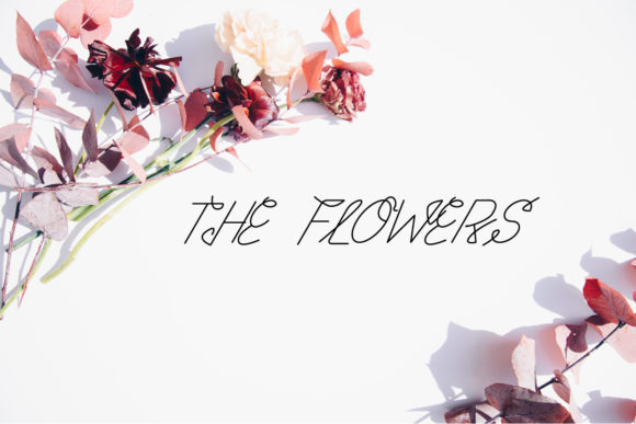 Elevate Your Brand with The Flowers Handwritten Font