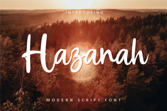 Hazanah Font: A Handwritten Typeface That Elevates Digital Design