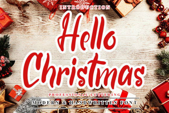 Hello Christmas Font: A Timeless Typeface for Business Branding