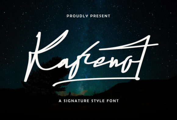 Kafenot Font: A Classy Script for Branding and Creative Projects