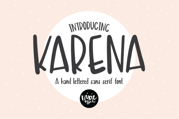 Karena Font: A Versatile Typeface for Editorial Design