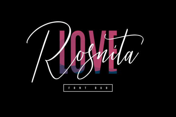 Love Rosnita Duo: A Versatile Typeface for Modern Web Design