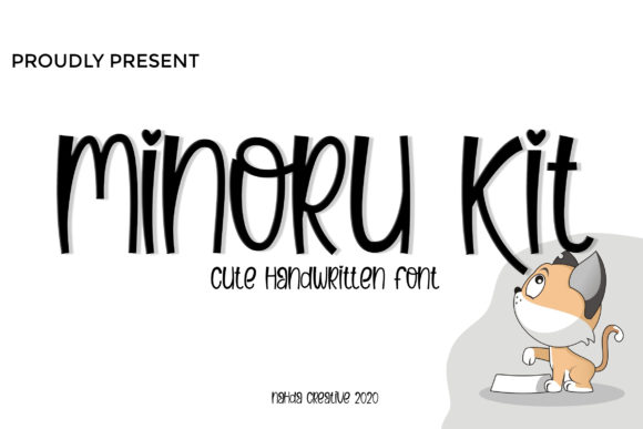 Minoru Kit: A Handwritten Font for Modern Web Design