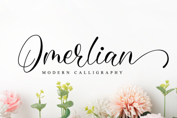 Omerlian: A Handwritten Typeface That Elevates Branding Projects