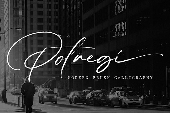 Potregi Font: A Cursive Typeface for Digital Elegance