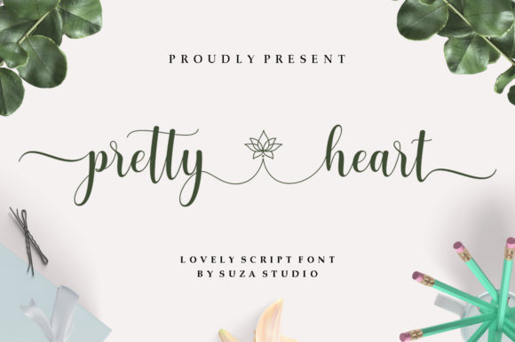 Pretty Heart Typeface: A Polished Touch for Real Business Branding