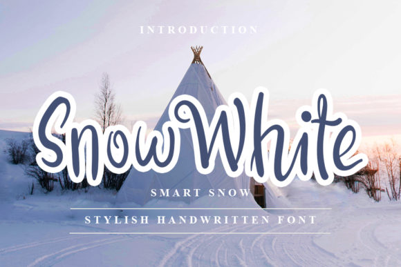 Snow White: A Handwritten Typeface for Editorial Elegance