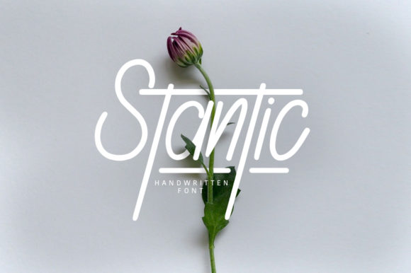 Stantic: A Handwritten Typeface That Feels Like a Hug