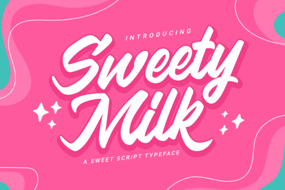 Sweety Milk: The Handwritten Font That Elevates Branding