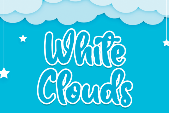 White Clouds: A Timeless Handwritten Typeface for Branding Projects